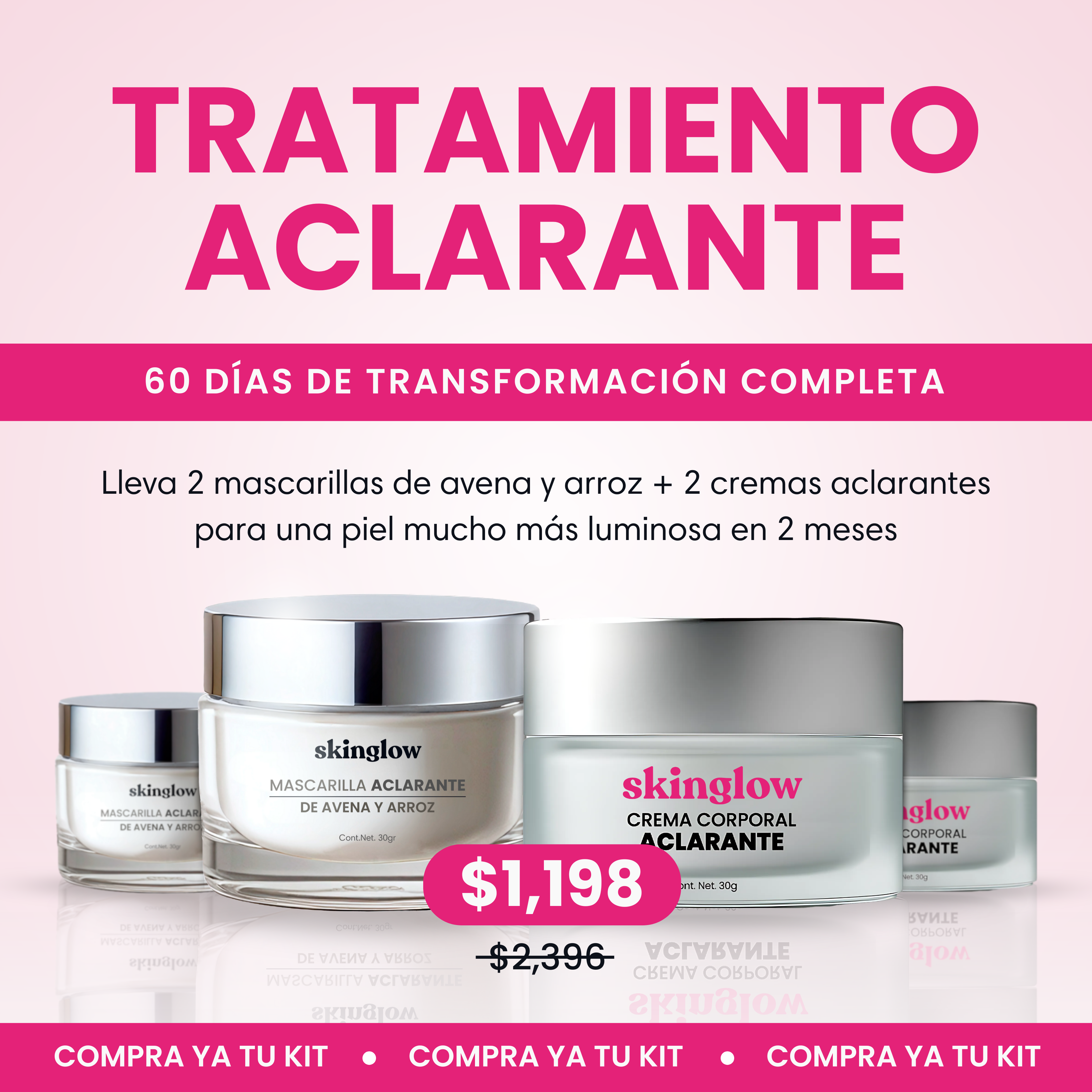 2 MESES TRATAMIENTO ACLARANTE