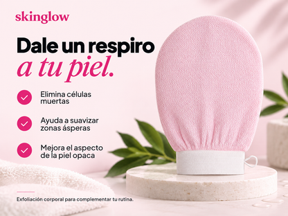 Guante de exfoliación profunda