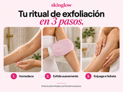 Guante de exfoliación profunda
